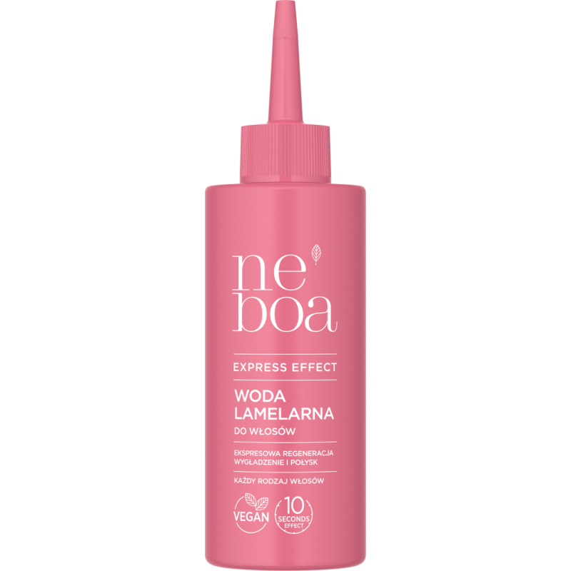 NEBOA EXPRESS EFFECT LAMELLAR WATER FOR HAIR REGENERATION SMOOTHING AND SHINE FOR ALL HAIR TYPES 200ML