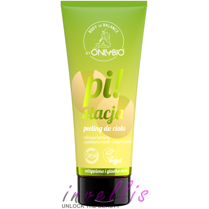 ONLYBIO BODY IN BALANCE BODY SCRUB PISTACHIO 200ML
