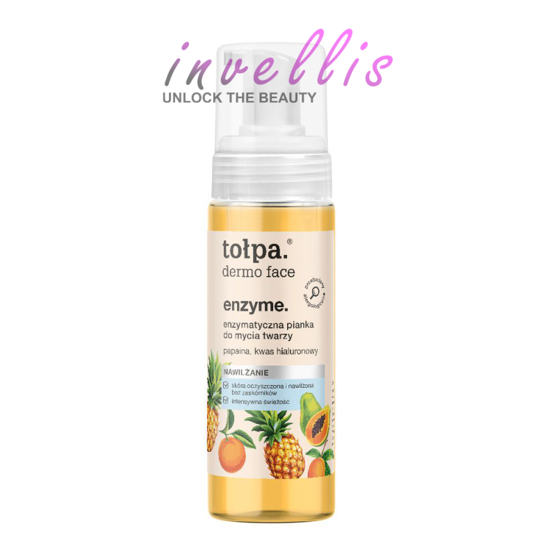 TOLPA FACE ENZYME ENZYMATYCZNA PIANKA DOMYCIA TWARZY NAWILZANIE 150ML