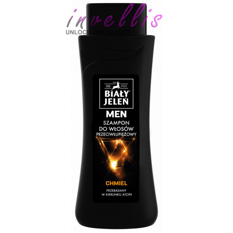 BIALY JELEN FOR MEN SZAMPON Z CHMIELEM 300ML