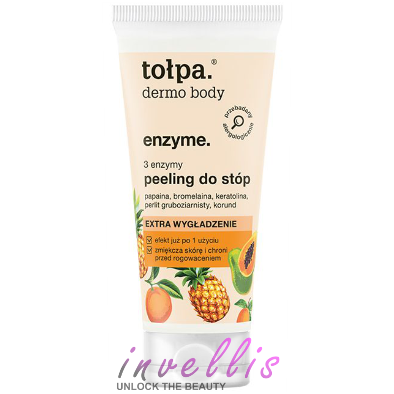 TOLPA BODY ENZYME 3 ENZYMES FOOT SCRUB EXTRA SMOOTHING 60ML