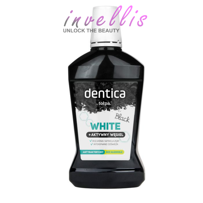 TOLPA DENTICA PLYN DO JAMY USTNEJ BLACK WHITE 500ML