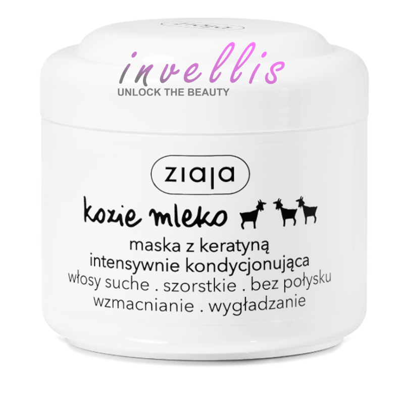 ZIAJA GOAT'S MILK CONDITIONING HAIR MASK 200ML