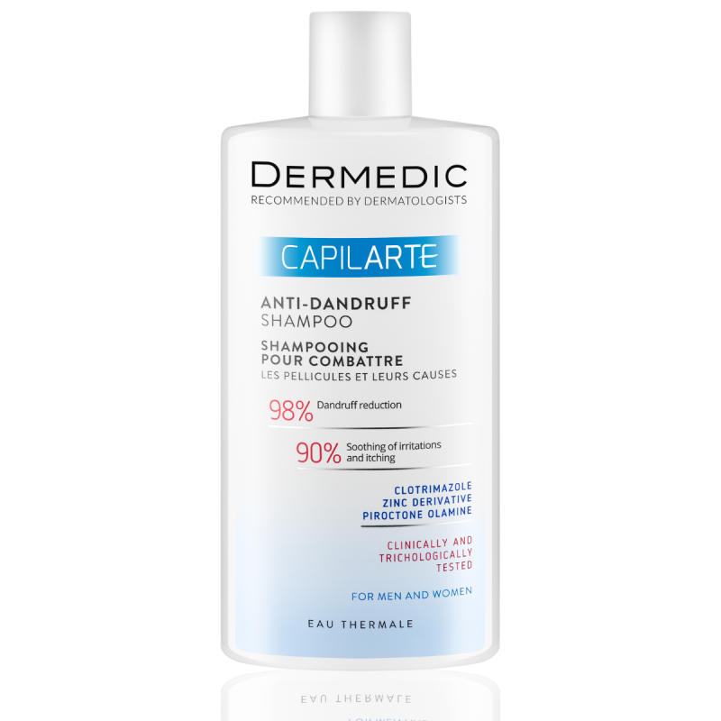 DERMEDIC CAPILARTE SZAMPON ZWALCZAJACY LUPIEZ I JEGO PRZYCZYNY 300ML