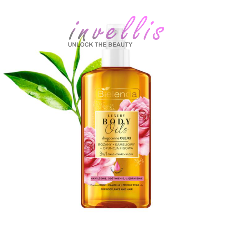 BIELENDA DROGOCENNE OLEJKI ROZNANY KAMELIOWY OPUNCJA FIGOWA 3W1 150ML