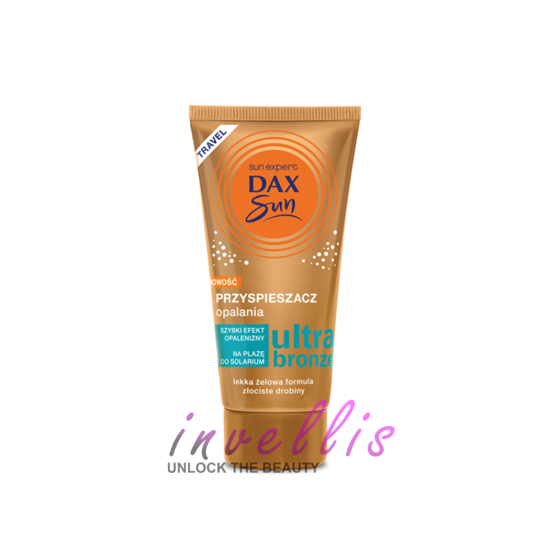 DAX SUN TRAVEL PRZYSPIESZACZ OPALANIA ZE ZLOTYMI DROBINKAMI ULTRA BRONZE 50ML