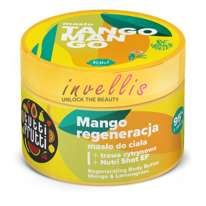 FARMONA TUTTI FRUTTI TANGO MANGO MASLO DO CIALA MANGO TRAWA CYTRYNOWA NUTRI SHOT 200ML