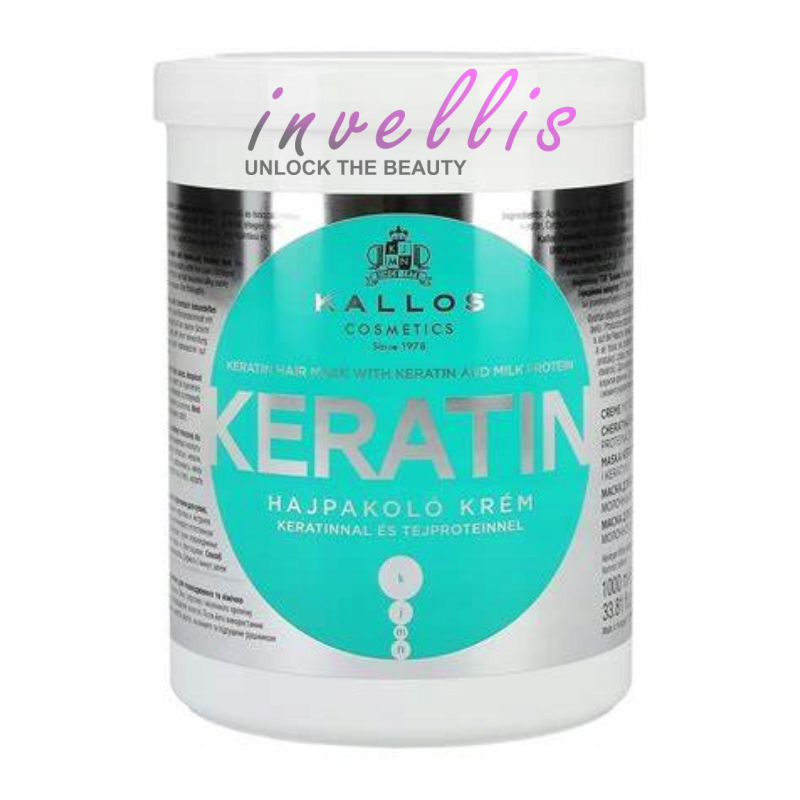 KALLOS MASKA KERATYNOWA Z PROTEINAMI MLEKA 1000G