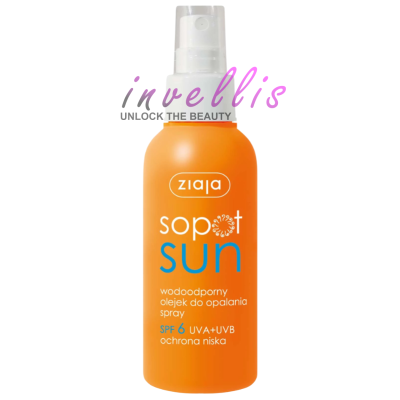 ZIAJA SOPOT SUN OLEJEK DO OPALANIA SPR SPF 6 125ML