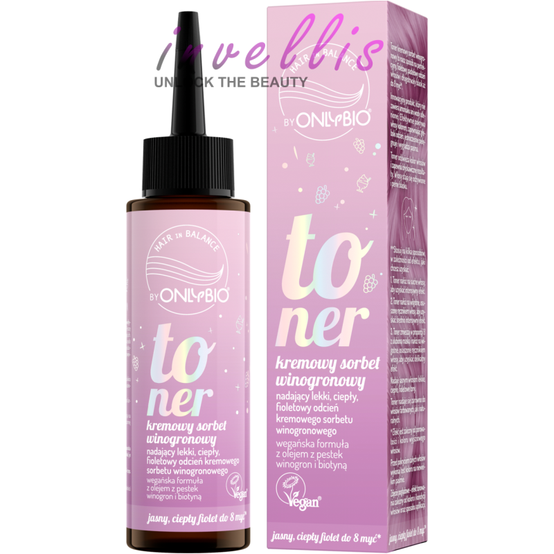ONLYBIO CREAMY GRAPE SORBET TONER 100ML