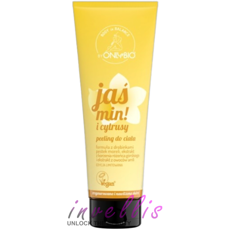 ONLYBIO BODY IN BALANCE JASMIN I CYTRUSY PEELING DO CIALA 200ML