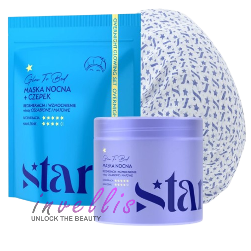 STARS NIGHT MASK WITH CAP GLOW TO BED 200ML