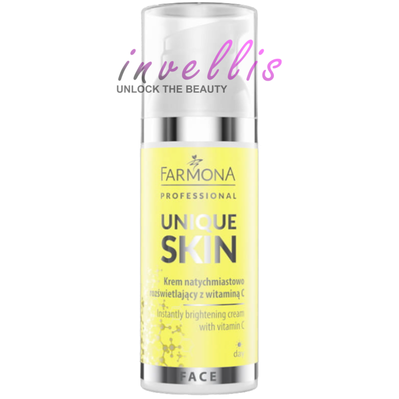 FARMONA PRO UNIQUE SKIN KREM NATYCHMIASTOWO ROZSWIETLAJACY Z WITAMINA C 50ML