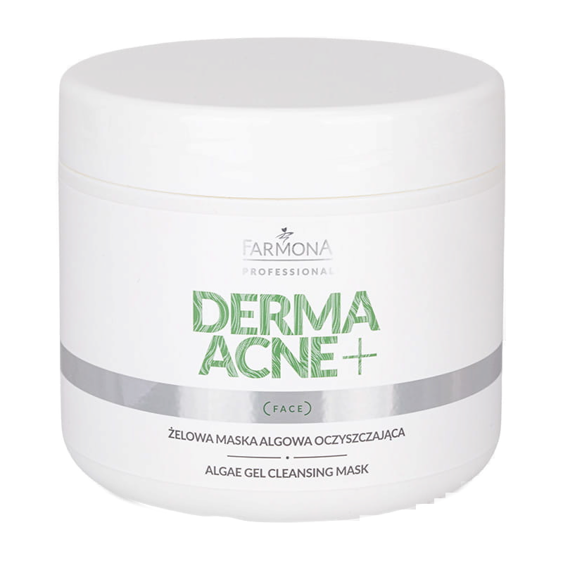 FARMONA PRO DERMA ACNE+ ZELOWA MASKA ALGOWA OCZYSZCZAJACA 160G
