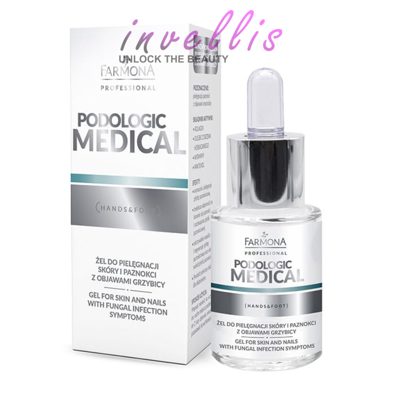 FARMONA PRO PODOLOGIC MEDICAL ZEL DO PIELEGNACJI SKORY I PAZNOKCI Z GRZYBICA 15ML