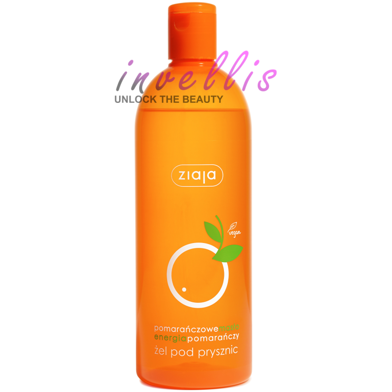ZIAJA ORANGE SHOWER GEL 500ML