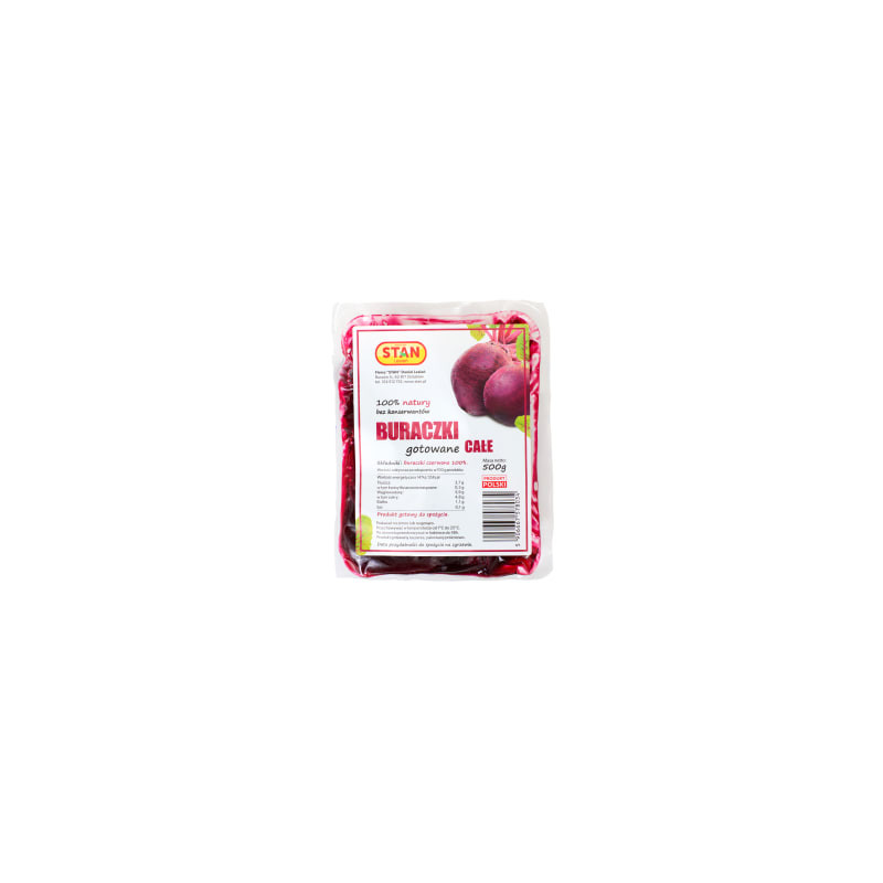 STAN COOKED WHOLE BEETROOT 500G