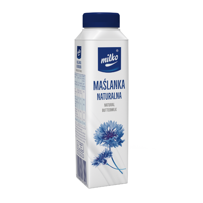 MLEKPOL MILKO NATURAL BUTTERMILK 1L