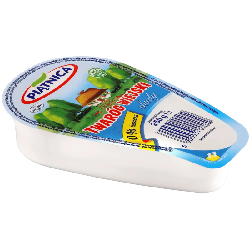 PIATNICA LIGHT CURD CHEESE WEDGE 250G