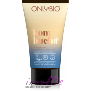 ONLYBIO KOMBUCHA MATUJACY ZEL DO DEMAKIJAZU I MYCIA TWARZY 150ML kasztelan bedford polski sklep uk invellis online onlybio neboa