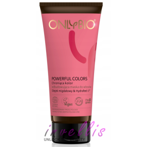 ONLYBIO POWERFUL COLORS COLOUR PROTECTING & REPAIRING HAIR MASK 200ML