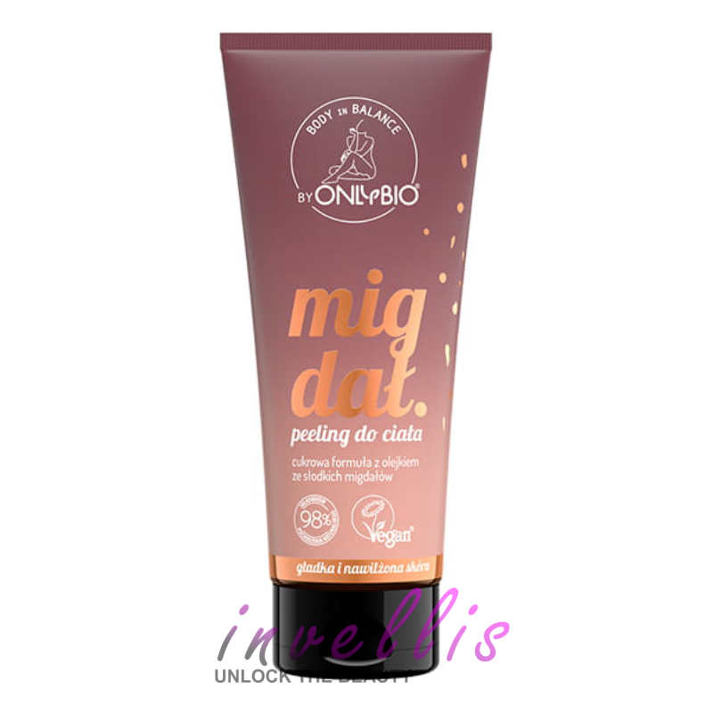 ONLYBIO BODY IN BALANCE ALMOND BODY SCRUB 200ML