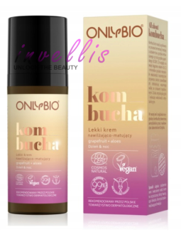 ONLYBIO KOMBUCHA LIGHT MOISTURISING & MATTIFYING FACE CREAM 50ML kasztelan bedford polski sklep uk invellis online onlybio neboa