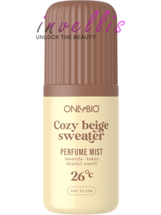 ONLYBIO COZY BEIGE SWEATER 26C HAIR & BODY MIST 100ML
