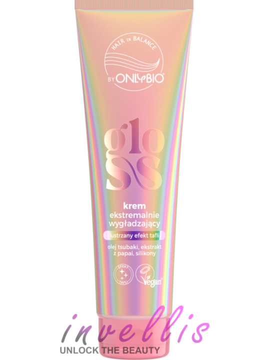 ONLYBIO GLOSS EXTREME SMOOTHING HAIR CREAM 150ML