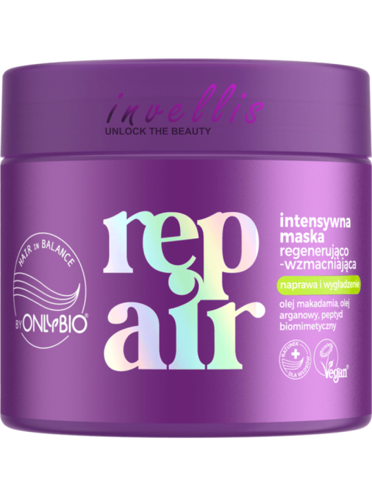 ONLYBIO REPAIR INTENSYWNA MASKA REGENERUJACO WZMACNIAJACA 280ML