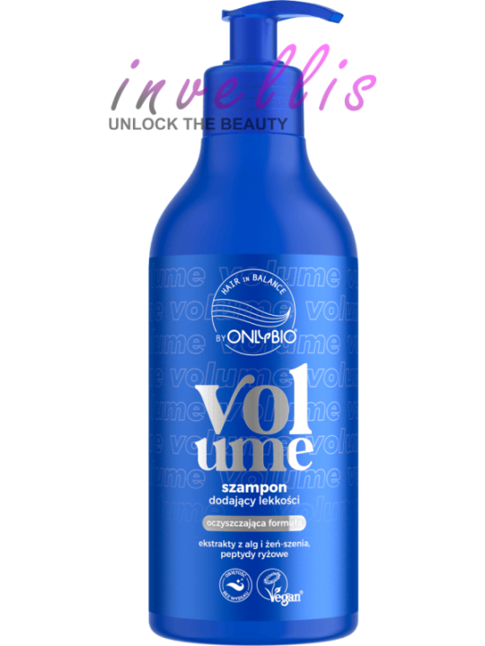 ONLYBIO VOLUME VOLUMISING SHAMPOO 400ML