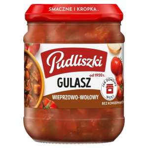PUDLISZKI PORK & BEEF GOULASH 460G kasztelan bedford polski sklep uk invellis online onlybio neboa ziaja