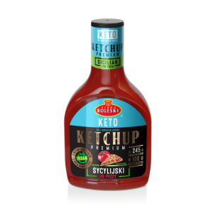 ROLESKI KETCHUP PREMIUM SYCYLIJSKI KETO 425G