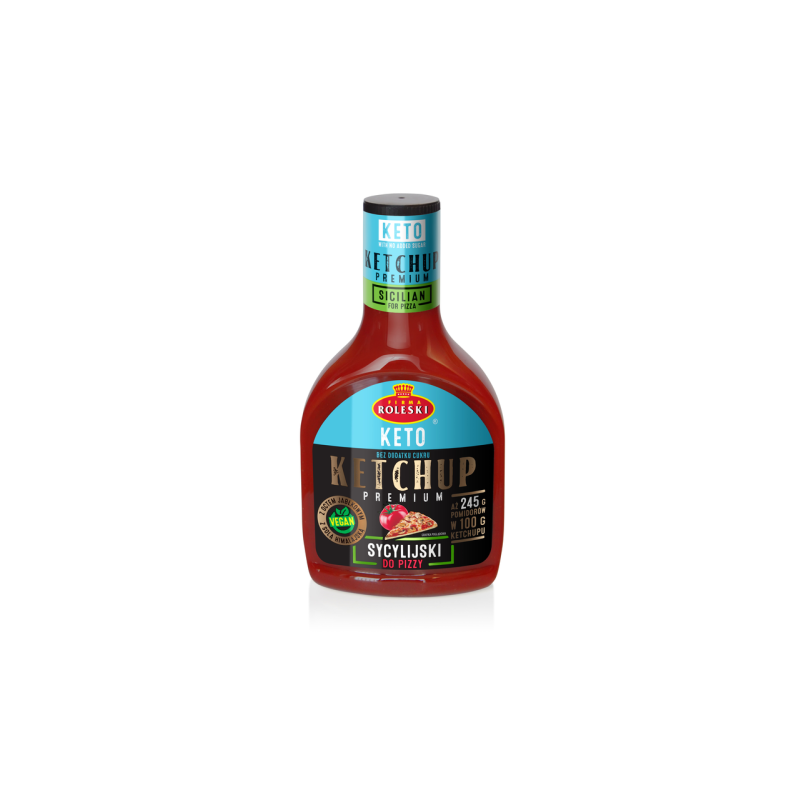 ROLESKI KETCHUP PREMIUM SYCYLIJSKI KETO 425G
