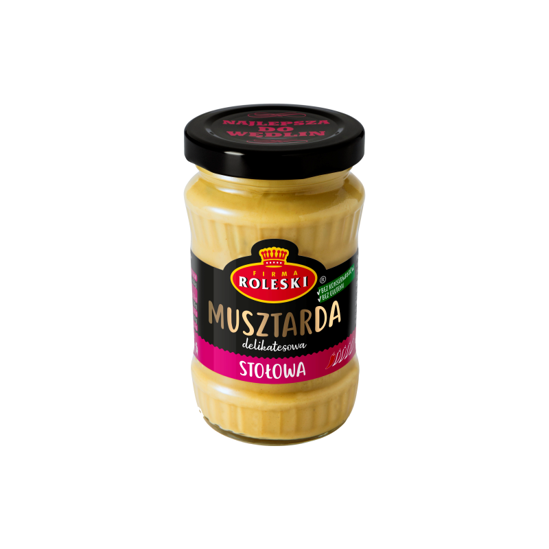 ROLESKI MUSZTARDA STOLOWA 175G