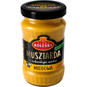 ROLESKI MUSZTARDA MIODOWA 180G