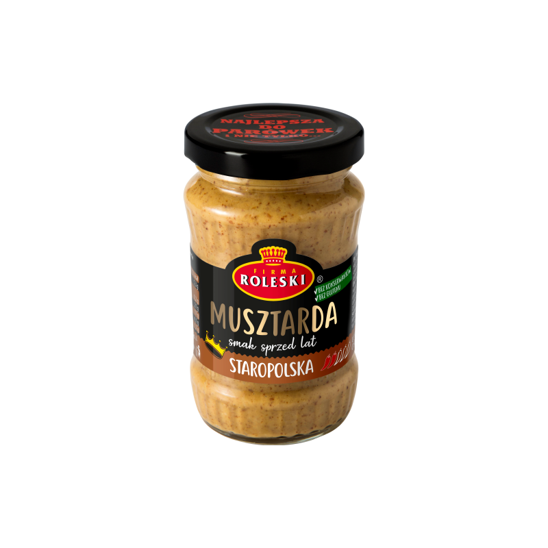 ROLESKI MUSZTARDA STAROPOLSKA 175G