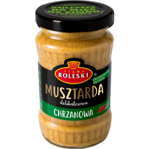 ROLESKI MUSZTARDA CHRZANOWA 175G