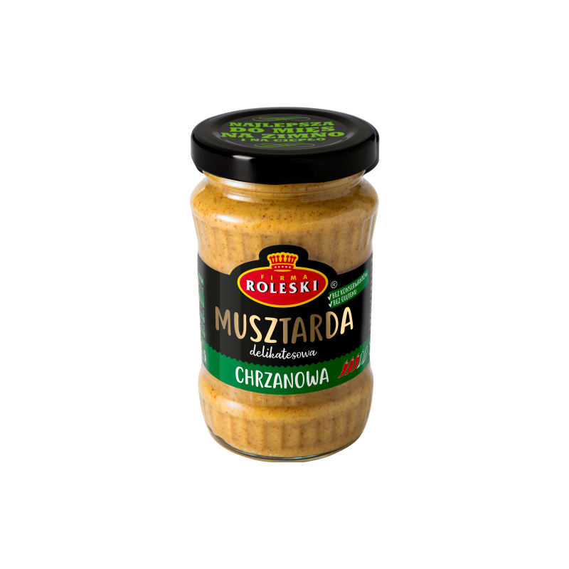 ROLESKI MUSZTARDA CHRZANOWA 175G