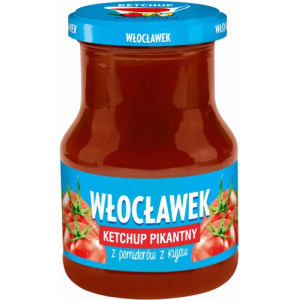 WLOCLAWEK KETCHUP PIKANTNY 380G