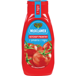 WLOCLAWEK KETCHUP PIKANTNY 480G