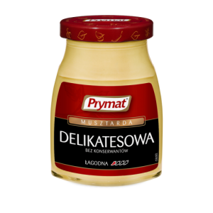 PRYMAT MUSZTARDA DELIKATESOWA 185G