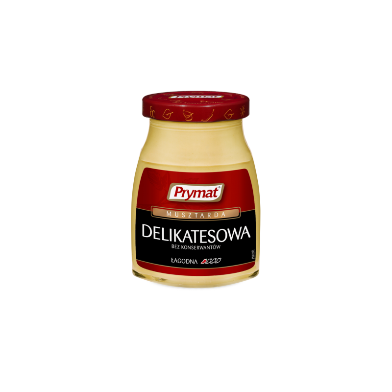 PRYMAT MUSZTARDA DELIKATESOWA 185G