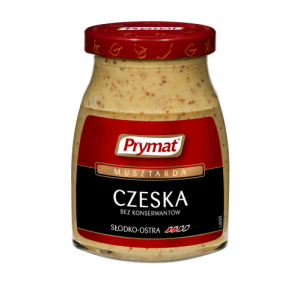 PRYMAT MUSZTARDA CZESKA 180G
