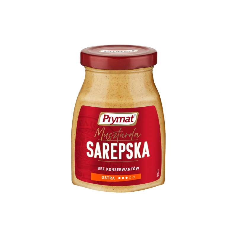PRYMAT MUSZTARDA SAREPSKA 180G