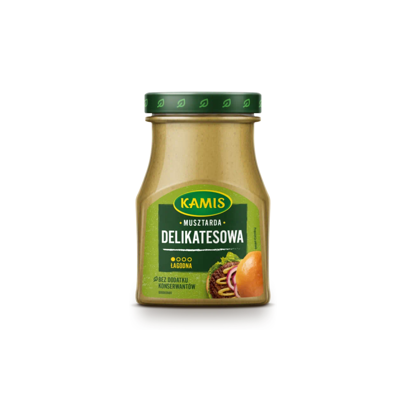 KAMIS MUSZTARDA DELIKATESOWA 185G