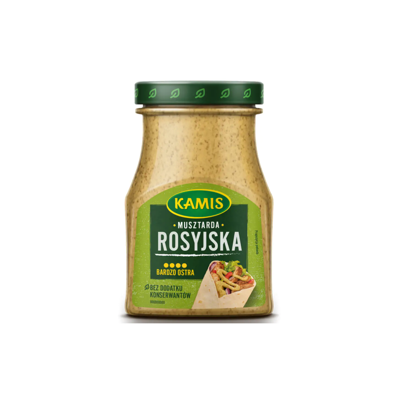 KAMIS MUSZTARDA ROSYJSKA 180G