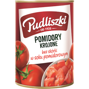 PUDLISZKI POMIDORY KROJONE 400G