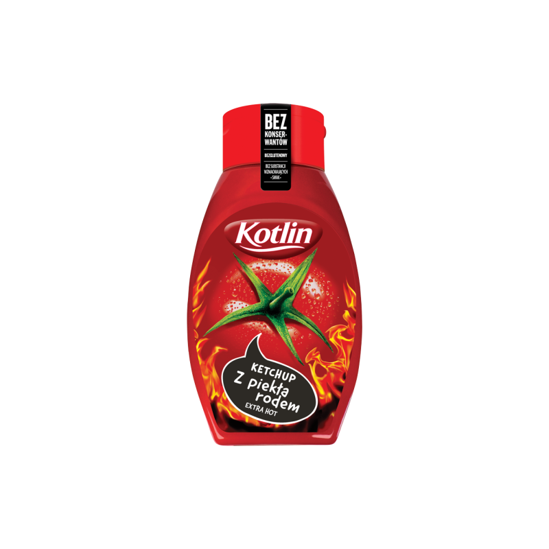 KOTLIN KETCHUP Z PIEKLA RODEM 450G