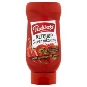 PUDLISZKI KETCHUP SUPER PIKANTNY 480G